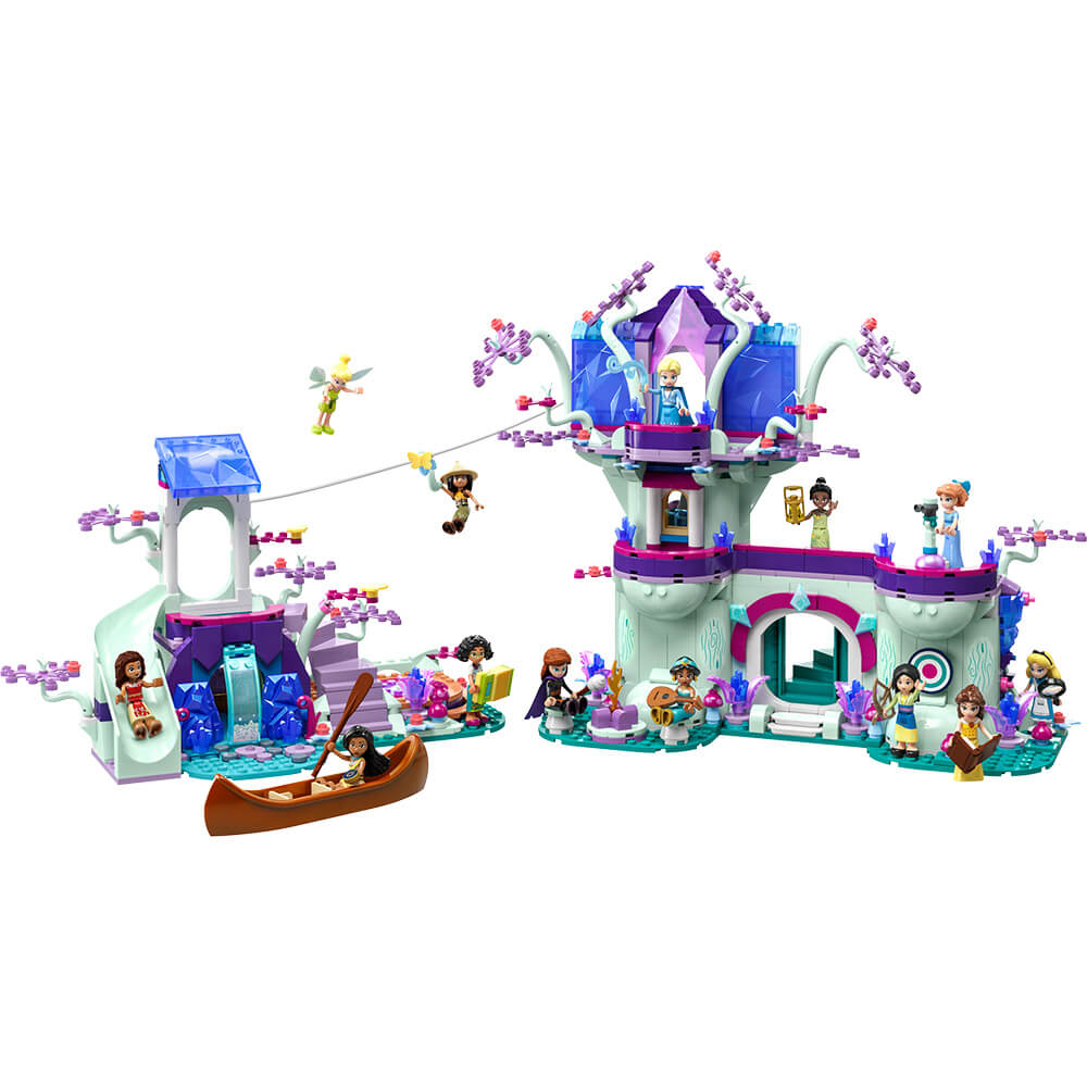 LEGO® Disney Classic The Enchanted Treehouse 1016 Piece Building Set (43215) Outside set up
