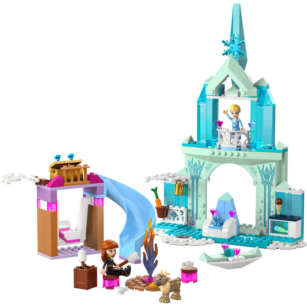 Lego princess sales elsa ice castle