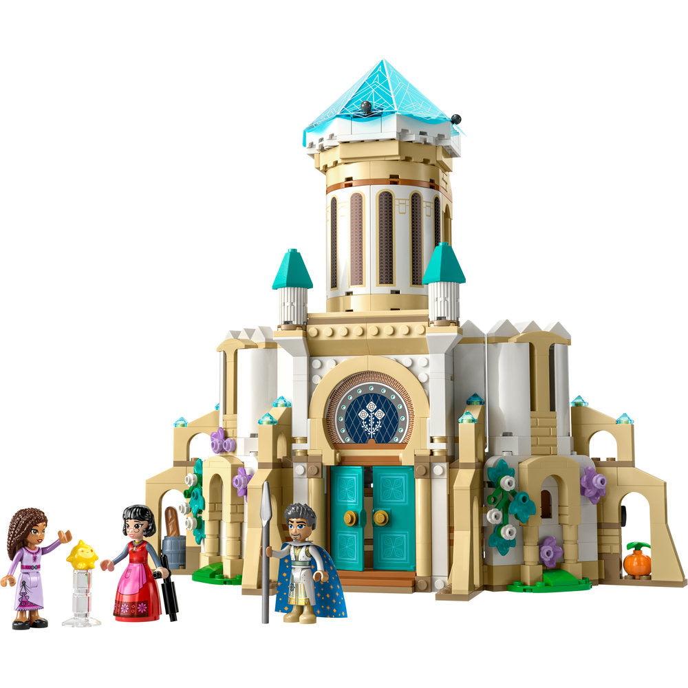 Image of all the contents of LEGO® Disney Princess Wish King Magnifico's Castle 613 Piece Building Set