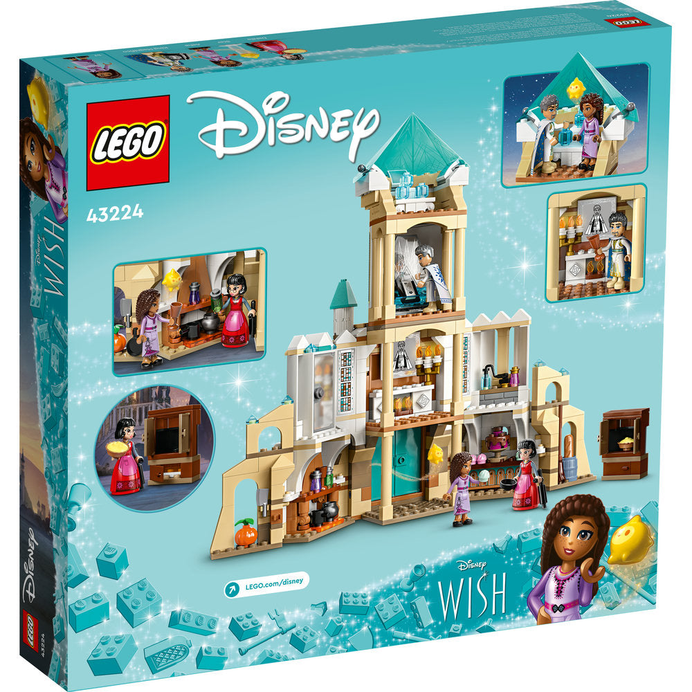 Back Image of LEGO® Disney Princess Wish King Magnifico's Castle 613 Piece Building Set