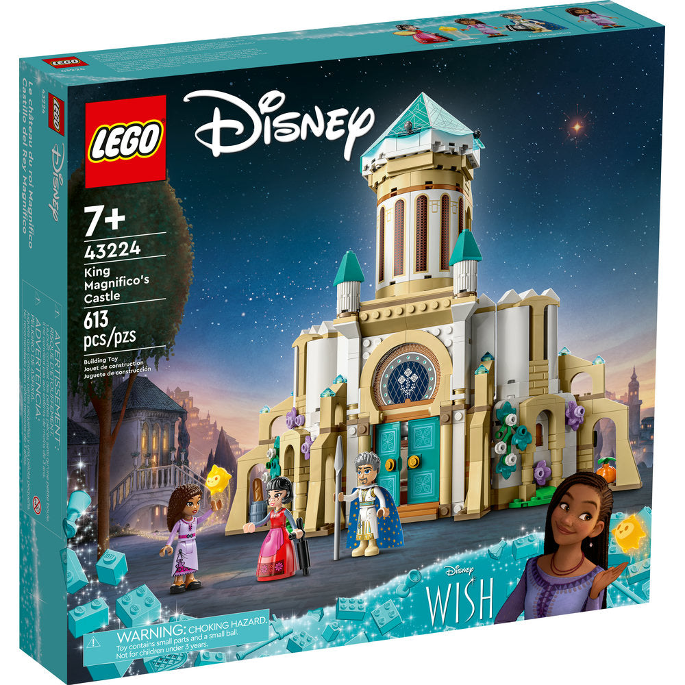 Front image of LEGO® Disney Princess Wish King Magnifico's Castle 613 Piece Building Set