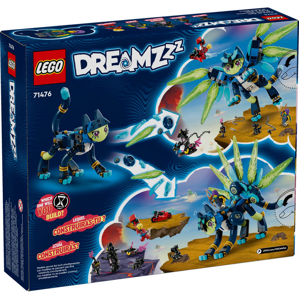 LEGO® DREAMZzz™ Zoey and Zian the Cat-Owl Toy 71476