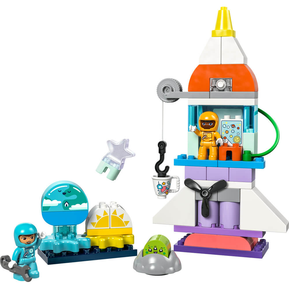 LEGO® DUPLO® 3in1 Space Shuttle Adventure Toy 10422