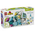 LEGO DUPLO Disney Frozen Creative Box 10462 box front shows aqua, white and pastel plastic bricks with Elsa and Olaf figures, icy accessories and extra build ideas.