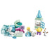LEGO DUPLO Disney Frozen Creative Box 10462 includes aqua, white and pastel plastic bricks, Elsa and Olaf figures, an icy tower, teapot, cup and winter accessories.