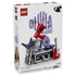 LEGO Editions Olivia Rodrigo's Secret Storage set 43030 box in white shows the black, lavender and red brick-built music case display with guitar and 1,085-piece count.