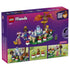LEGO Friends Forest Tea Party 42690 package back in purple, showing the woodland tea table, two mini-dolls, squirrel, frog and mushroom seats with play scenes.