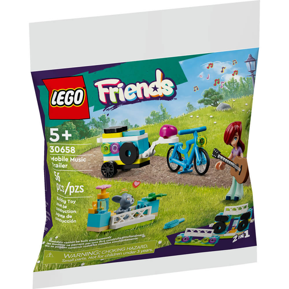 LEGO® Friends Mobile Music Trailer 56 Piece Building Set (30658)