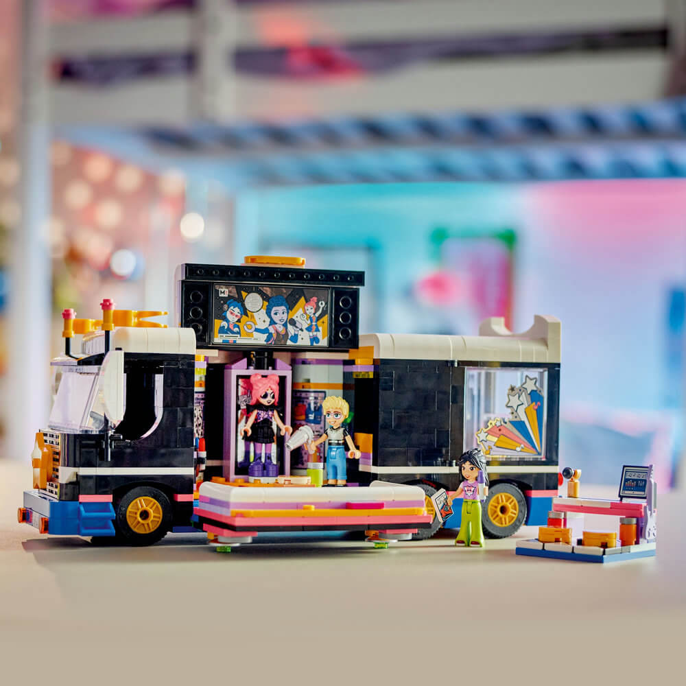 LEGO® Friends Pop Star Music Tour Bus Toy 42619