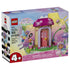 LEGO Gabby's Dollhouse Kitty Fairy's Garden House set 11212 box front in pastel colors, featuring the 103-piece mushroom house, fairy figure, cat character and garden pieces.