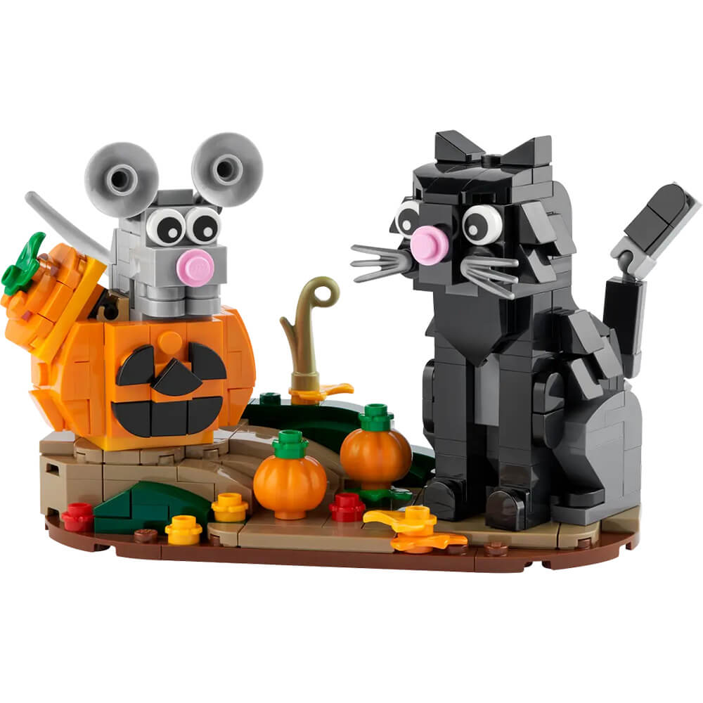 LEGO® Halloween Cat and Mouse 40570 Building Toy Set (328 Pieces)