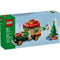 LEGO 40746 Santa’s Delivery Truck set box featuring the North Pole Post truck, a Christmas tree build, and wrapped gift elements for a festive holiday scene.