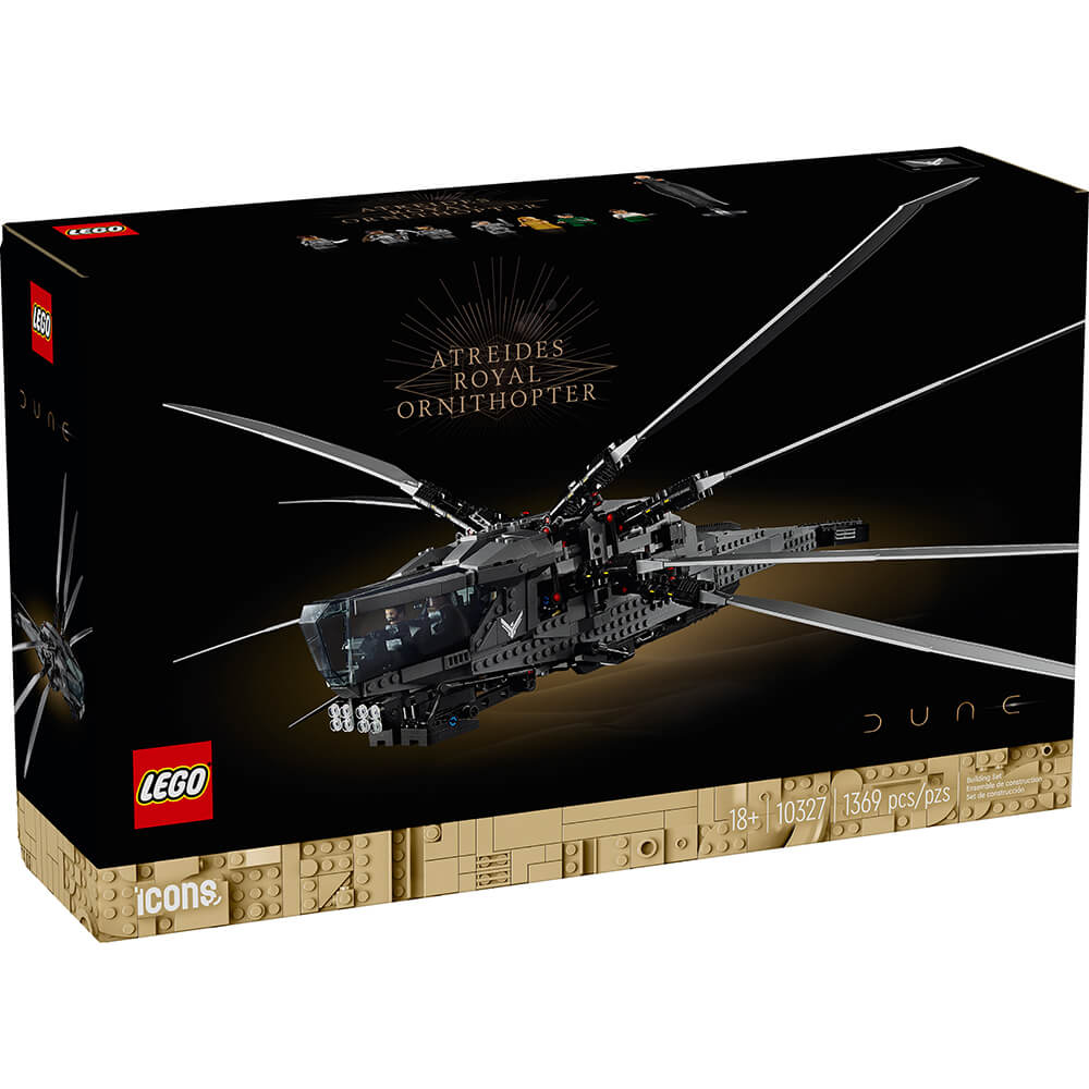 LEGO® Icons Dune Atreides Royal Ornithopter 1369 Piece Building Kit (10327)