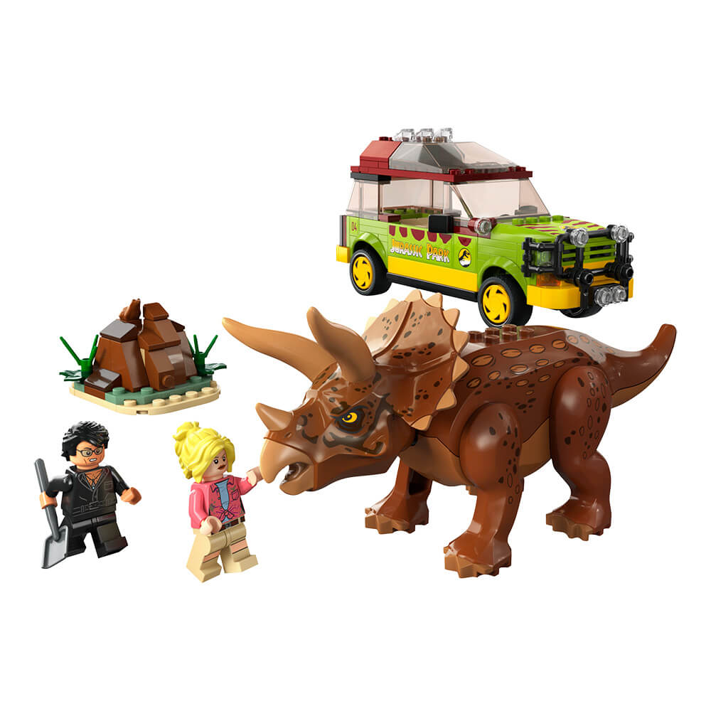 LEGO® Jurassic World Triceratops Research 281 Piece Building Set (76959) Built Set