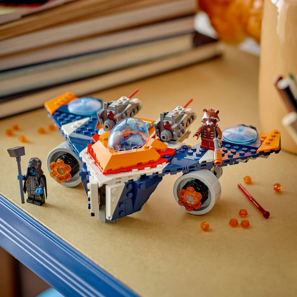 LEGO® Marvel Rocket’s Warbird vs. Ronan Kit 76278