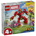 LEGO Marvel Ultron vs. Iron Man 11209 box shows the 96-piece red and gold Iron Man mech facing Ultron in a gray and pink flying craft, with an age 4+ marking.