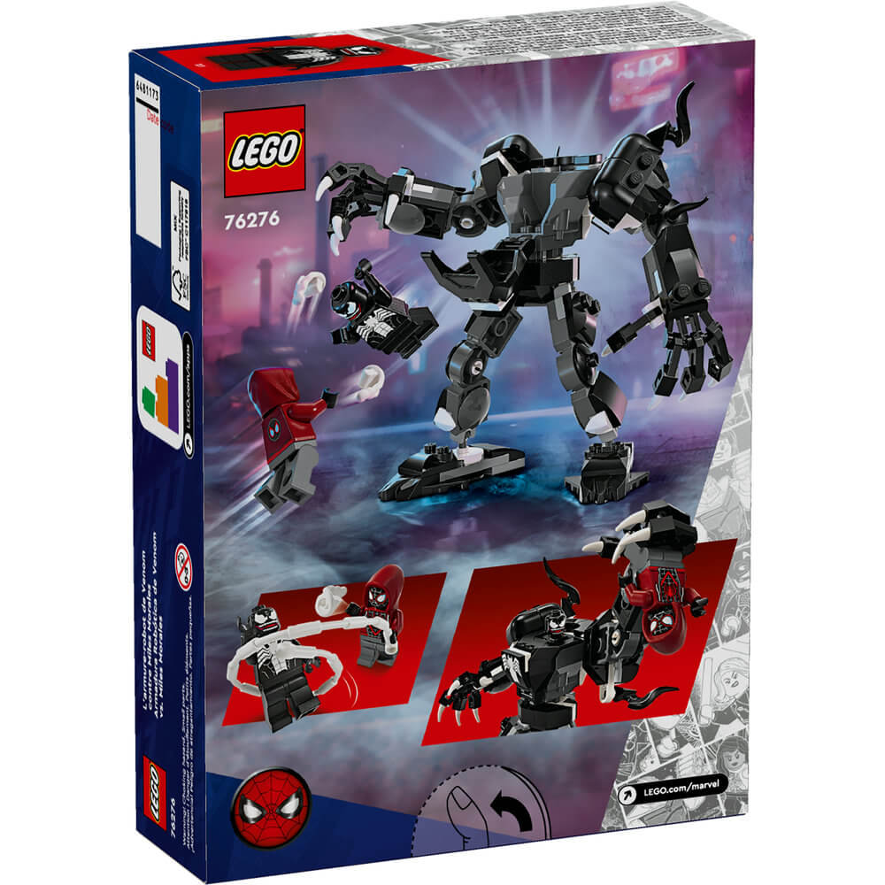 LEGO Marvel Venom Mech Armor vs. Miles Morales 76276