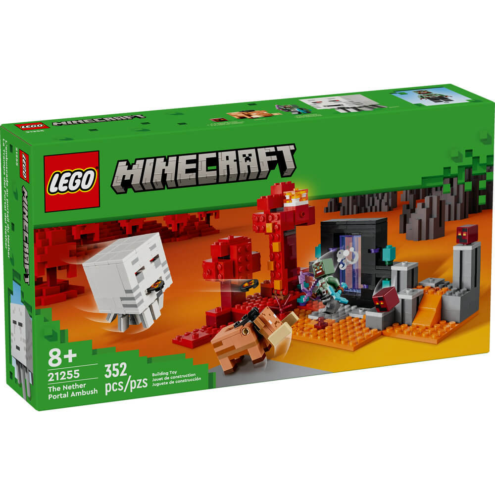 LEGO® Minecraft® The Nether Portal Ambush 21255