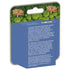 LEGO Shrek Minifigures 71053 package back features green and blue cardboard with multilingual manufacturing, distribution and copyright information printed in white.