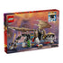LEGO NINJAGO 71809 box in red, orange and purple shows the white, black, tan and gold Egalt the Master Dragon build with ninja minifigures on the package front.