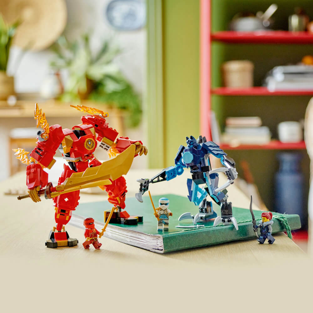 LEGO® NINJAGO® Kai’s Elemental Fire Mech Toy 71808
