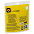 LEGO Pokémon Trainer Supplies 30730 package back has a bright yellow panel with multilingual safety warnings, product information, recycling marks, and a barcode.