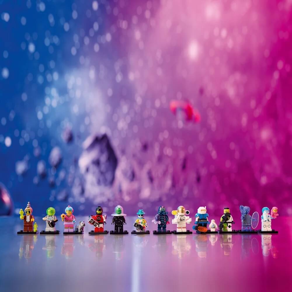 Image of LEGO® Series 26 Space 9 Piece Building Set (71046) with background