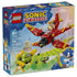 LEGO Sonic the Hedgehog Tails' Tornado-1 box front shows the red and yellow brick airplane with Tails and a green Badnik flying through a colorful game-themed landscape.