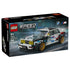 LEGO Speed Champions BMW M3 E30 77263 box shows the white and black race car with gold wheels and colorful M graphics in motion, labeled as a 358-piece set for ages 9+.