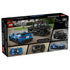 LEGO Speed Champions 77264 package back shows the blue Jaguar Project 7 and black Land Rover Defender from multiple angles, highlighting each brick-built vehicle design.