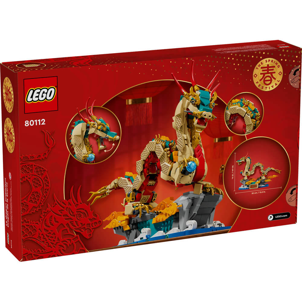 LEGO® Spring Festival Auspicious Dragon Toy 80112