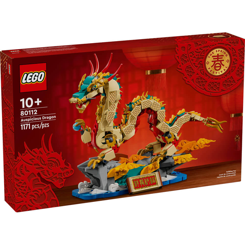 LEGO® Spring Festival Auspicious Dragon Toy 80112
