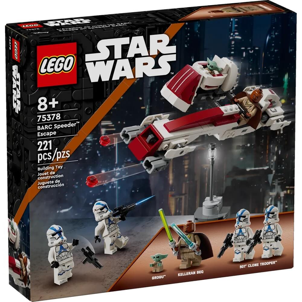 LEGO® Star Wars™ BARC Speeder™ Escape 221 Piece Building Set (75378)