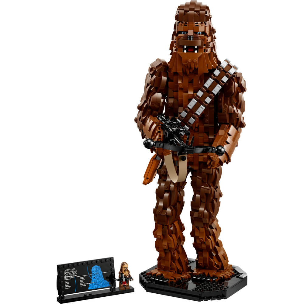 Fully built LEGO® Star Wars Chewbacca™ 2319 Piece Building Set (75371)