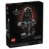 LEGO Star Wars Darth Vader retail box features black character artwork, premium collector packaging and a display bust image with minifigure, presented on a dark background.