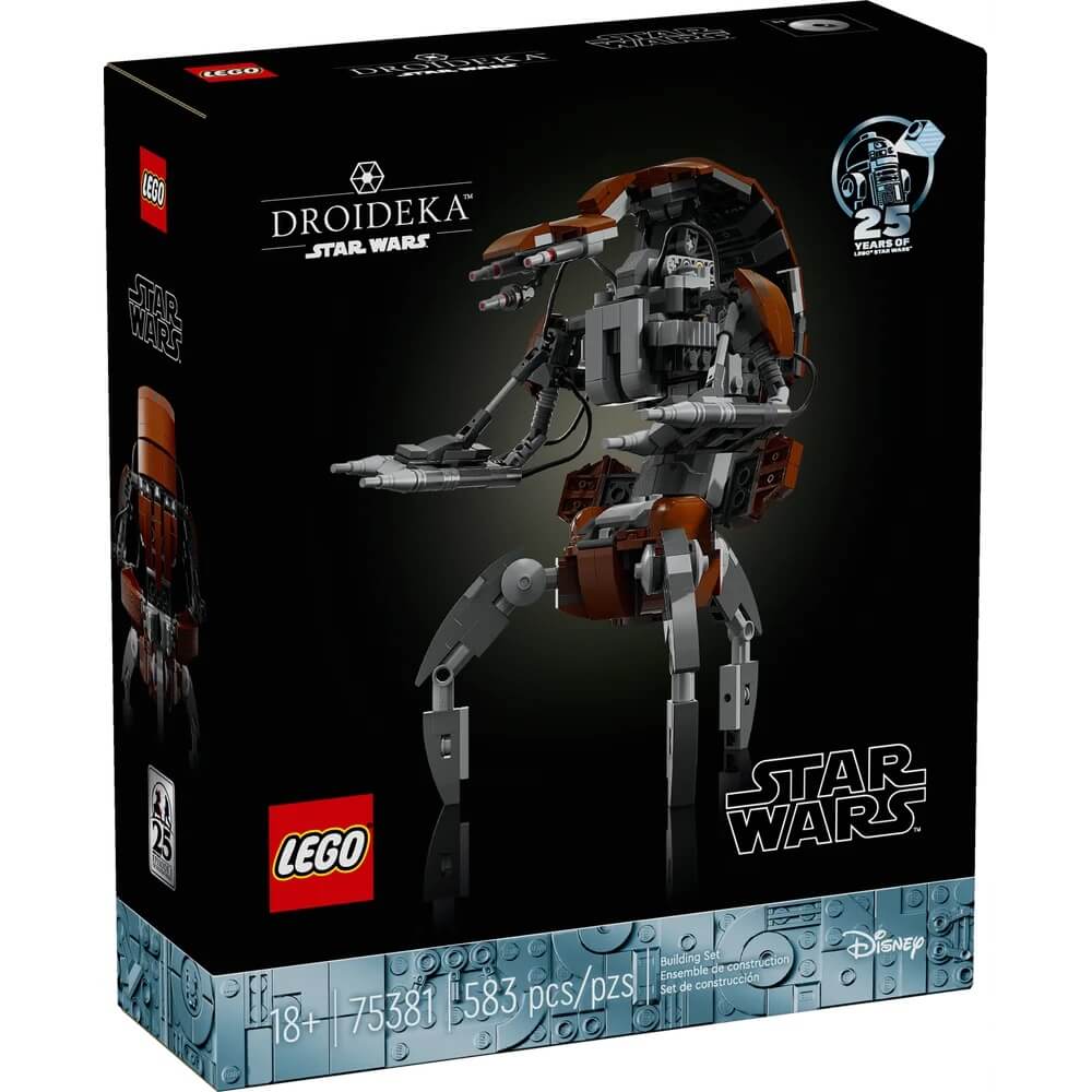 Image of front box packaging LEGO® Star Wars™ Droideka™ 583 Piece Building Set (75381)