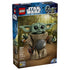 LEGO Star Wars Grogu retail box features green character artwork, tan textured robes and product branding, presented on a rectangular package against a light background.