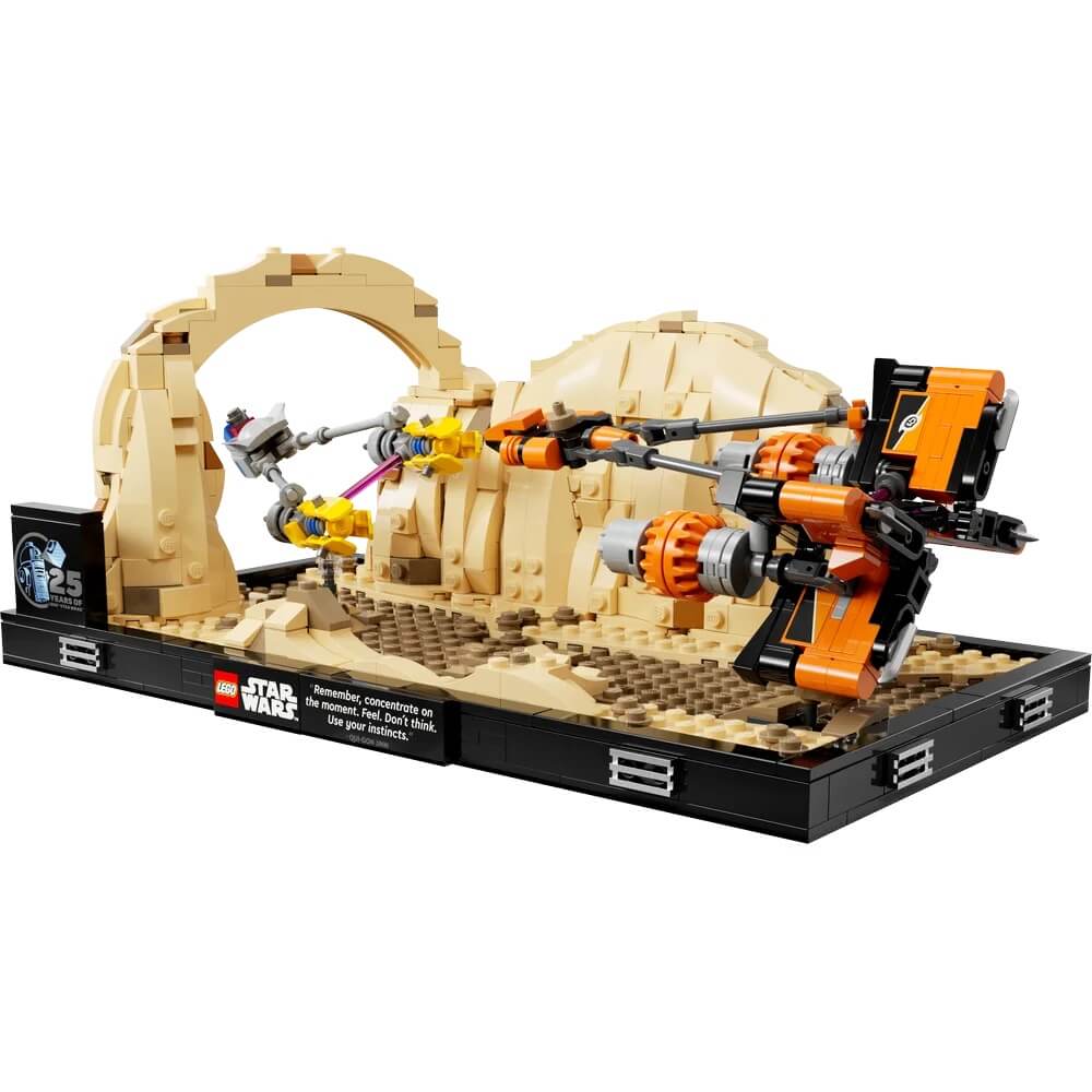 Main image of LEGO® Star Wars™ Mos Espa Podrace™ Diorama 718 Piece Building Set (75380)