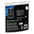 LEGO Batman building set package back showing black cardboard packaging, flat glossy print, product image of Batman minifigure, safety warnings, multilingual text, recycling icons, and legal information for the DC Super Heroes set.