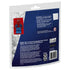 LEGO Marvel Spider-Man building set package back showing dark blue cardboard packaging, flat glossy print, Spider-Man minifigure image, safety warnings, multilingual text, recycling icons, and legal information for the Marvel set.