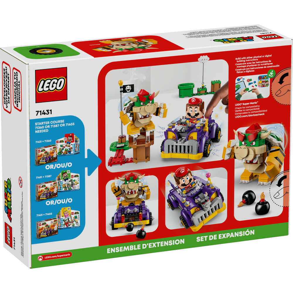 LEGO® Super Mario™ Bowser’s Muscle Car Expansion Set