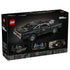 LEGO Technic Fast & Furious Dodge Charger R/T set on a black retail box, showing the model's rear view, feature close-ups and movie car reference above gray Technic graphics.