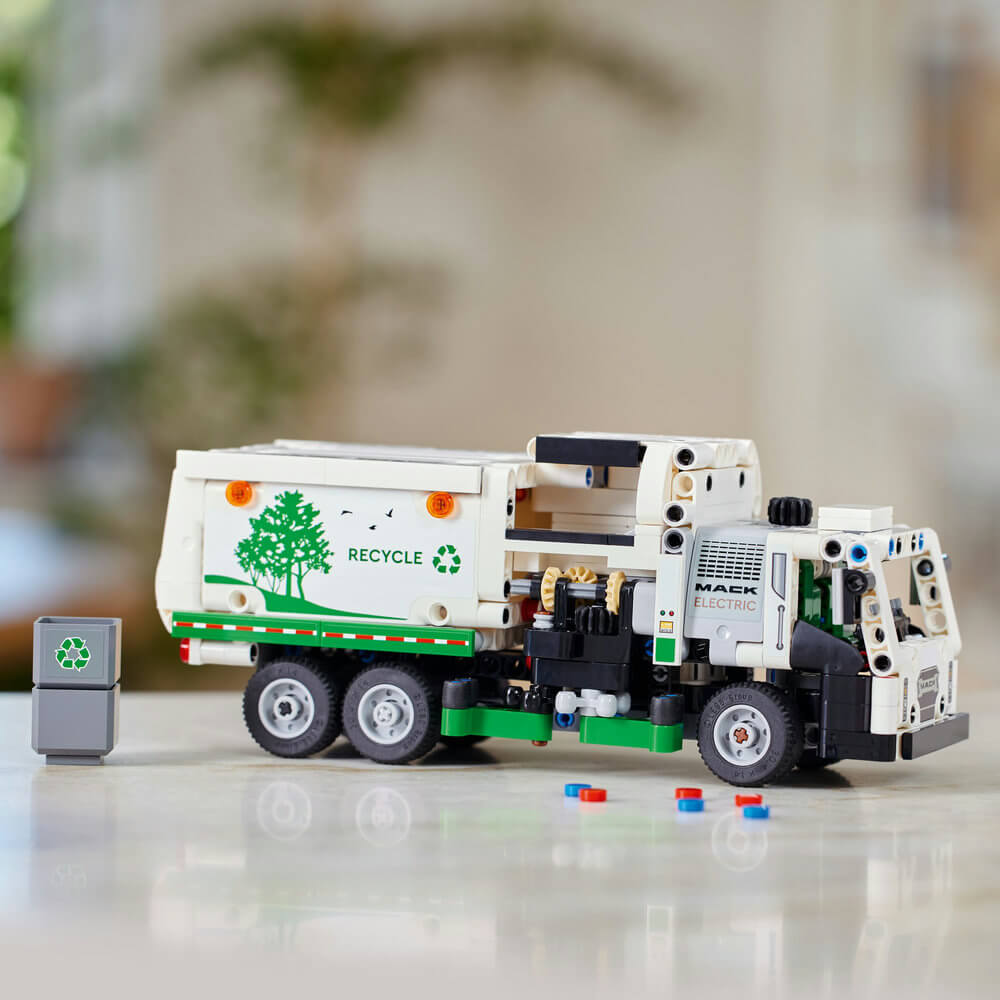 LEGO® Technic™ Mack® LR Electric Garbage Truck 42167