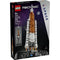 LEGO Technic NASA Artemis Space Launch System box front displays dark space-themed packaging with the full SLS rocket, NASA branding, set number 42221, age 9+, and 632 piece count prominently shown.