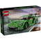 LEGO Technic Porsche 911 GT3 R box front features dark packaging with a green Porsche race car speeding on track, Porsche crest, set number 42224, age 11+, and piece count highlighted prominently.