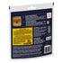 LEGO Harry Potter building set package back showing dark blue cardboard packaging, flat glossy print, safety warnings, multilingual product text, recycling icons, LEGOLAND promotion, and legal information for Dumbledore’s Office set.