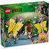 LEGO Harry Potter Herbology Class box front displays blue packaging with tan greenhouse set, Professor Sprout, Hermione, Neville and magical plants before a Hogwarts themed background.