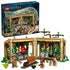 LEGO Harry Potter Herbology Class playset features tan plastic greenhouse rooms with green plants, magical accessories, Professor Sprout, student minifigures and tools on a clean white background.