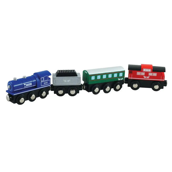 Li'l Chugs Passenger Express Wooden Train Set – Maziply Toys