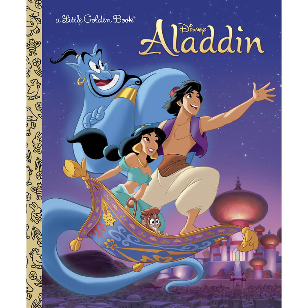 Little Golden Book Aladdin (Disney Aladdin) (Hardcover) front cover